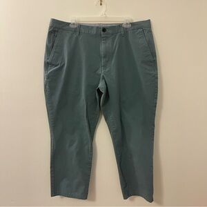 Bonobos Men 38x30 Blue Athletic Stretch Casual Golf Performance Trousers Cotton